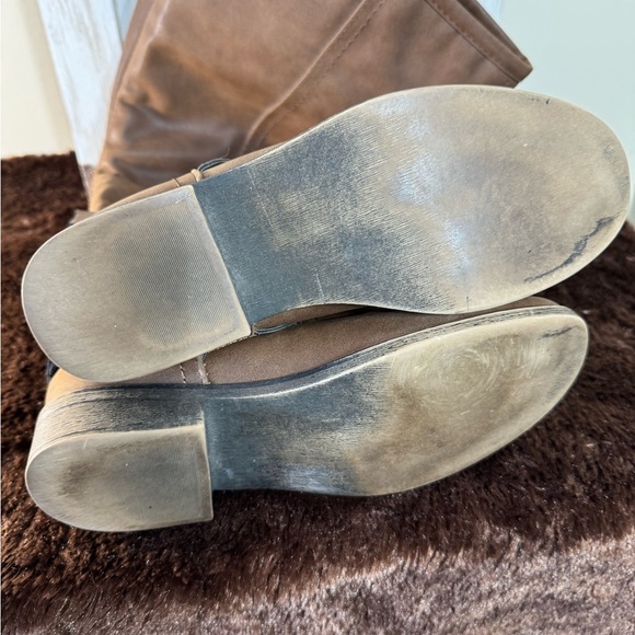 Madden Girl Brown Synthetic Back Zip Knee High size 6 - Picture 9 of 12